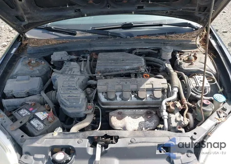 2002 Honda Civic Ex z USA, uszkodzony, nr VIN 1HGEM22982L093399